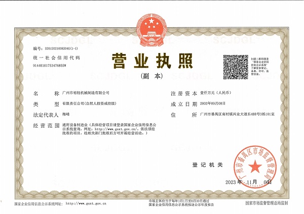 Business license